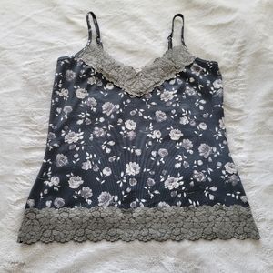 Vintage White House Black Market XL Camisole w/Adjustable Straps and Lace